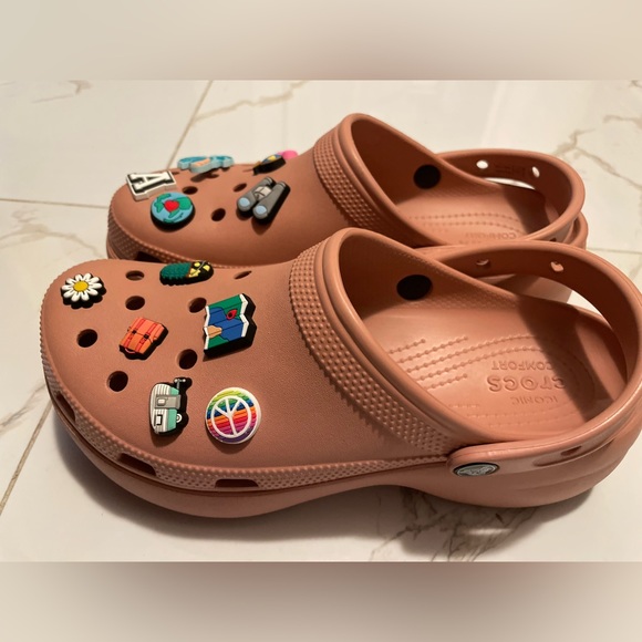 Women’s Platform Crocs (Pale Blush) - Picture 4 of 6